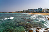 Hotels on Sunrise Beach, Protaras, Cyprus, Europe