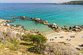 Konnos Beach in Protaras, Zypern, Europa 