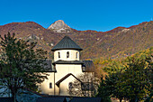 Das serbisch-orthodoxe Kloster Moraca bei Kolašin, Montenegro, Europa