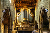 Church organ of the Church of Nossa Senhora da Oliveira, Guimaraes, Portugal, Europe