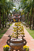 Vietnam, Hue. Dieu De Pagoda, exterior detail