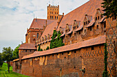 Renovations and restorations continue at Malbork Castle on northern Poland.