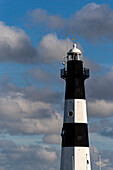 The lighthouse of Breskens in the Zeeland province of the Netherlands.