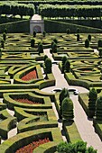 Villandry Chauteau und Gärten, Loiretal, Frankreich
