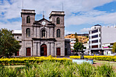 The Cathedral Cathédrale Saint-Louis of the capital Port Louis, Mauritius, Indian Ocean