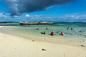 Blue Bay Beach, Mauritius, Afrika