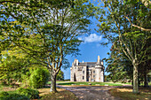 Château Kérouzéré bei Sibiril, Finistère, Bretagne, Frankreich