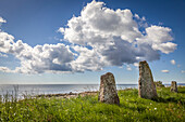 Monument Malkvaern Skanse at Nexø on Bornholm, Denmark