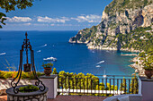 View to Punta de Masullo on Capri, Capri, Gulf of Naples, Campania, Italy