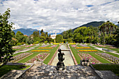 Garden of Villa Taranto on Lake Maggiore, Pallanza, Piedmont, Italy