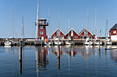 Hafen von Bagenkop, Insel Langeland, Dänemark, Europa