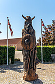 Kong Humble Statue, Humble, Insel Langeland, Dänemark, Europa