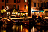 Gargnano at night, Lake Garda, Italy