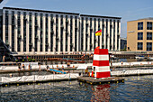 Fisketorvet Hafenbad swimming pool in Copenhagen, Denmark, Europe