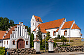 Lindelse Church, Langeland Island, Denmark, Europe