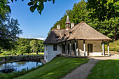 Cottage Liselund Castle, Mon Island, Denmark, Europe