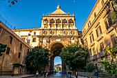 Porta Nuova, Palermo, Sizilien, Italien, Europa 