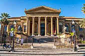Palermos Opernhaus Teatro Massimo, Palermo, Sizilien, Italien, Europa