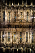 Die große Kathedrale Duomo di Milano, Mailänder Dom, Mailand, Lombardei, Italien, Europa