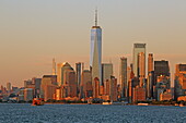 Skyline von Downtown Manhattan, New York, New York, USA