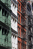 Greene Street, Cast Iron District SOHO, Manhattan, New York, New York, USA