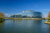 Europäisches Parlament, Straßburg, Strasbourg, Elsass, Grand Est, Frankreich 