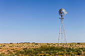 Vereinigte Staaten, New Mexico, Endee, rustikale alte Windmühle