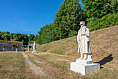 Unterirdische Zitadelle von Verdun mit Feldherrendenkmälern, Verdun, Meuse, Lothringen, Verdun-sur-Grand Est, Frankreich