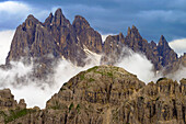 The Dolomites after a summer thunderstorm.