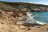 Playa de Diego Hernandez, Teneriffa, Kanarische Inseln, Spanien