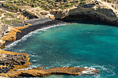 Black Beach in Costa Adeje, Tenerife, Canary Islands, Spain