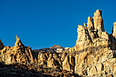 Rock formation Roques de Garcia in Teide National Park, Tenerife, Canary Islands, Spain
