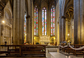 Arezzo; Duomo San Donato; Innenraum, Toskana, Italien