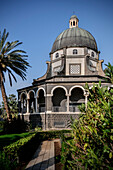 Church of the Beatitudes (Tabgha), Sea of Galilee, Israel, Middle East, Asia