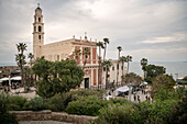 Saint Peter Church in Old Jaffa, Tel Aviv, Israel, Middle East, Asia