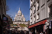 Basilica &quot;Sacré-Cœur de Montmartre&quot;, capital Paris, Ile-de-France, France