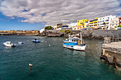 Los Abrigos town and port, Tenerife, Canary Islands, Spain