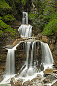 Kuhaway Waterfall, near Farchant, Bavaria, Germany