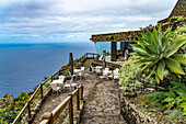 Restaurant am Mirador de La Peña auf El Hierro, Kanarische Inseln, Spanien
