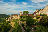 Chateau-Chalon, Plus beaux villages de France, Jura department, Bourgogne-Franche-Comté, France