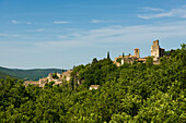 Mittelalterliches Dorf, Le Poët-Laval, Le Poet-Laval, Les plus beaux villages de France, Département Drôme, Auvergne-Rhône-Alpes, Provence, Frankreich