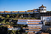 View of the Serra do Pilar, Oporto, Oporto, Portugal, Europe