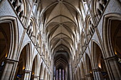Interior view of Truro Cathedral, Truro, Cornwall, England, United Kingdom, Europe