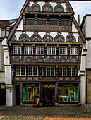 Haus Willmann (1586) in der Krahnstraße, Heger-Tor-Viertel, Altstadt von Osnabrück, Niedersachsen, Deutschland