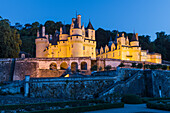 Chateau d'Ussé, Rigny-Ussé, Val de la Loire, Frankreich