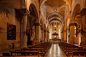 In der Kathedrale San Cerbone von Massa Marittima, Provinz Grosseto, Maremma, Toskana, Italien