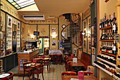 Im Bistro Chez Stephane, L'Isle-de-la-Sorgue, Vaucluse, Provence-Alpes-Côte d'Azur, Frankreich