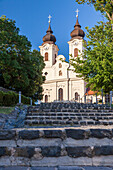 Monastery Church of Tihany at Lake Balaton, Veszprém County, Hungary