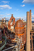 Völklingen Ironworks, blast furnace group, UNESCO World Heritage Site, Völklingen, Saar Valley, Saarland, Germany