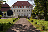 Historische Kuranlagen in der Goethestadt Bad Lauchstädt, Saalekreis, Sachsen-Anhalt, Deutschland